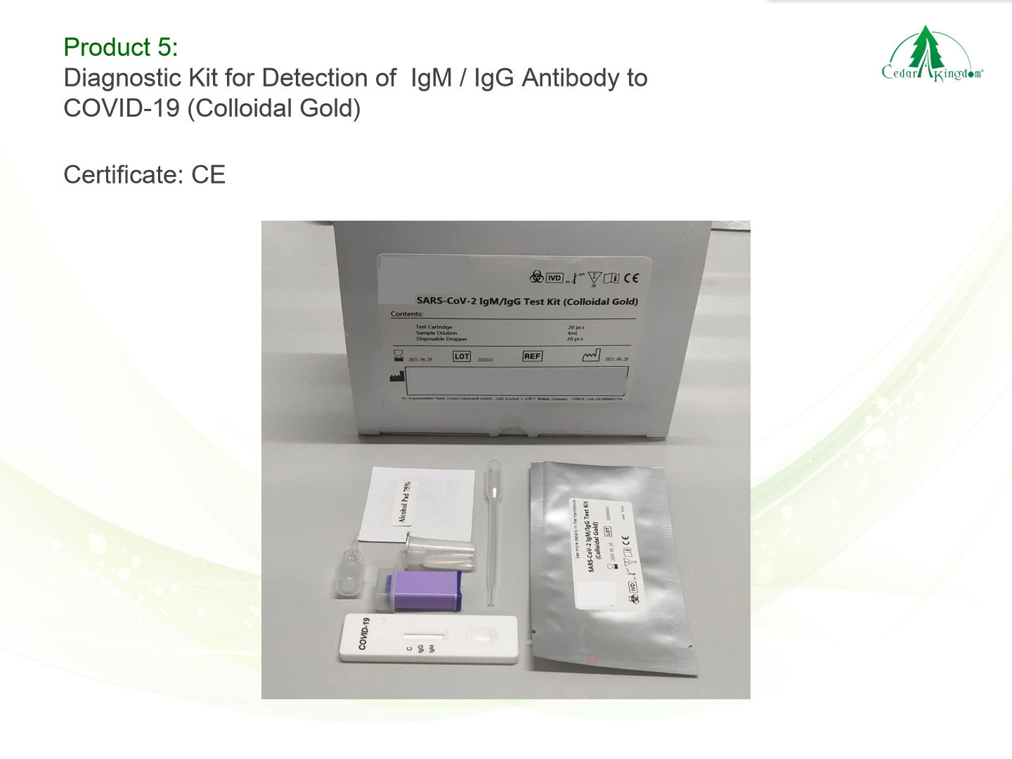 Diagnostic-Kit-for-Detection-of-IgM-IgG-Antibody-to-COVID-19-Colloidal-Gold